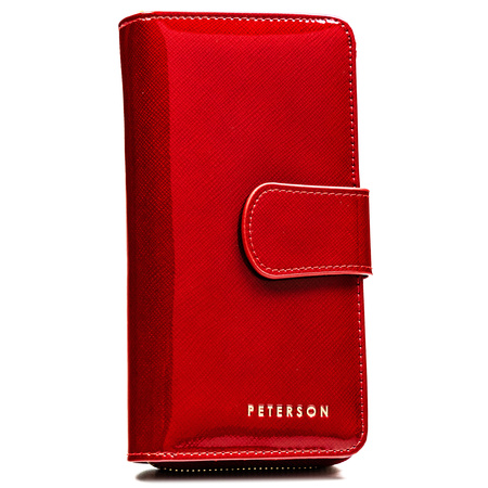 Portfel damski skórzany PTN 76116-SAF Red