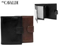 Leatherette men wallet CAVALDI F18-550W 10 pcs. bundle