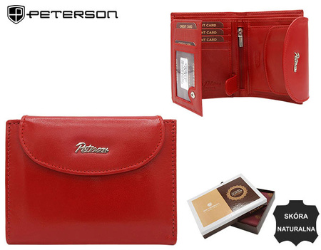 Portfel damski PTN RD-357-NGV-M Red