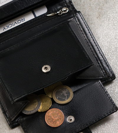 Men's leather wallet 0001L-P-BS