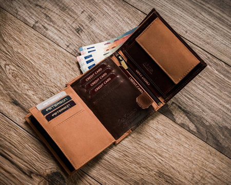 PETERSON PTN N4-SHS RFID leather wallet