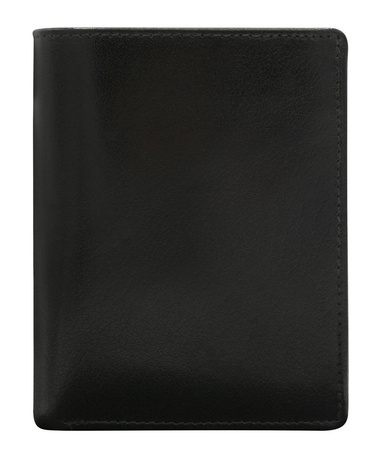 Portfel męski skórzany N318-BFA-NL BLACK