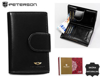 PETERSON PTN 70-BO RFID leather wallet