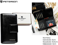 Portfel damski PU PTN 008-HF Black