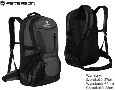 Plecak PTN PWY-01 Black+Gray