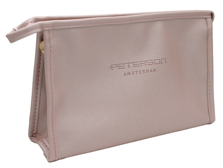 Leatherette make-up bag PETERSON PTN KOS-DA-5
