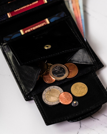 Portfel skórzana RFID PETERSON PTN D314-BFA