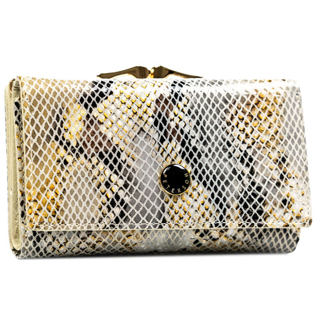 Portfel damski skórzany PTN 42108-SFL Beige