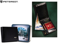PETERSON PTN 380-P RFID leather wallet