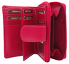 Portfel skórzany PTN RD-41-GCL Magenta