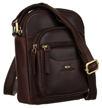 Torba skórzana + Etui PTN M23E-OPU Brown