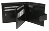 Portfel męski skórzany PC-107L-NBAR Black