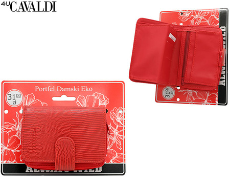 Portfel damski PU A-030B-BL Red