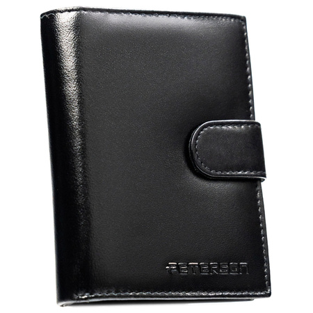 Portfel męski skórzany PTN N4L-NGV Black