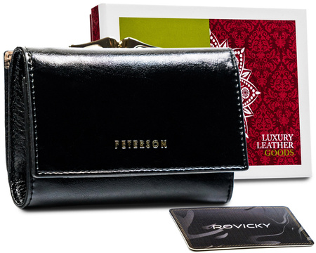 PETERSON PTN PL-412 RFID leather wallet