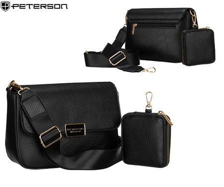 Torebka damska PU PTN TOR-ALE-22 Black