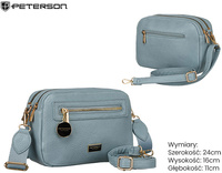 Torebka damska PU PTN STY-1-F19 Blue