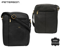 Leather bag PTN 8022-NDM BLACK