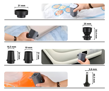 Pompka elektryczna 107C4 Black