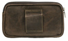Skórzana saszetka na pasek 3607-MH Brown