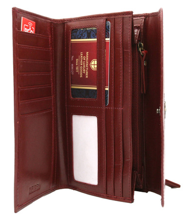 PETERSON PTN 2537-BO RFID leather wallet