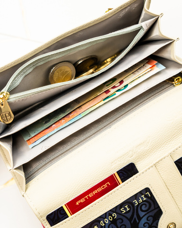 Portfel skóra + PU PTN PX27-PF1 Rose