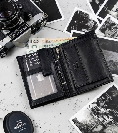 Portfel skórzany RFID RONALDO 0104-D