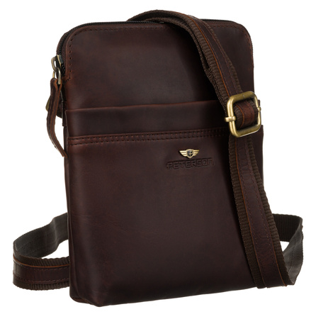 Torba skórzana PTN 19004-OPU Brown