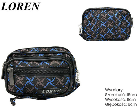 Saszetka tekstylna LOREN S02-600D-1