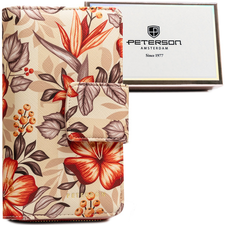 Portfel damski PU PTN 76116-F8-OR-F05