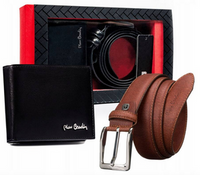PIERRE CARDIN ZM-PC31 belt+wallet set