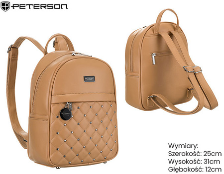 Plecak damski PU PTN SPY-1-PIL Baige