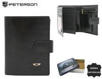 PETERSON PTN 22308L-VT RFID leather wallet