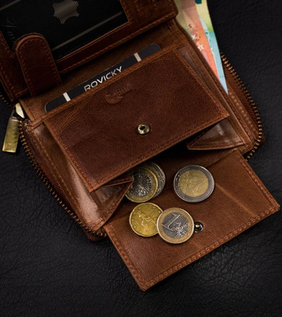 RFID leather wallet Always Wild N4Z-HWM