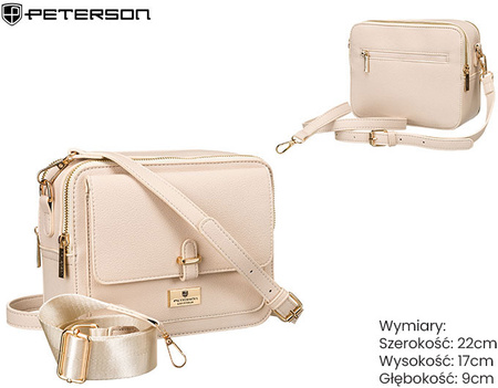 Torebka damska PTN TOR-ALE-21 Beige