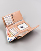 Women's leather wallet 55020-CIS-3542 BEIGE