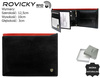 Portfel skórzany RFID ROVICKY N992-RVT Black+Red