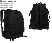 Plecak PTN BL003 Black