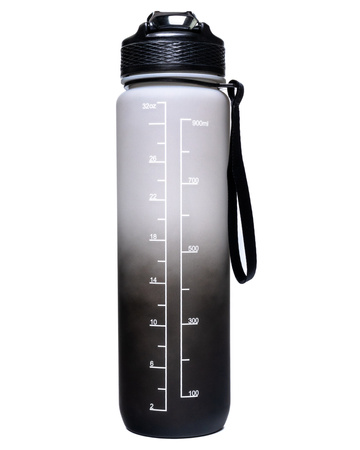 Bidon 1000ml PTN HY-8014-1L White-Black