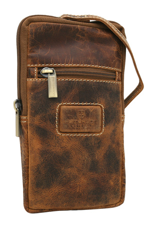 Torba skórzana PTN 1277-TMH Tan