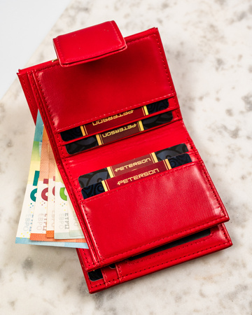 Portfel damski PU PTN 42329-F8 Red
