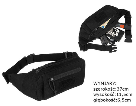 Saszetka z poliestru BL141 Black