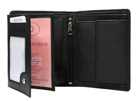 Men's leather wallet N4-SPDMb.p.