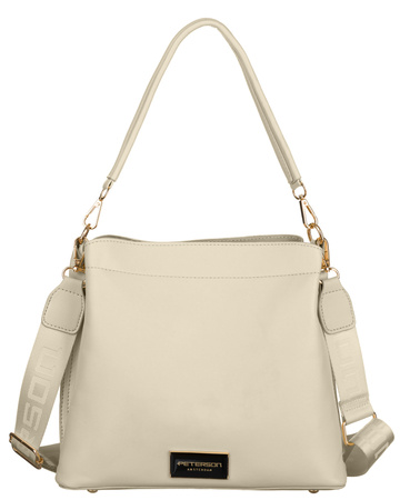 Torebka damska PU PTN H3655 Ecru