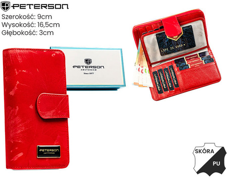 Portfel damski PTN PS116-MLF Red