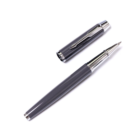 Długopis w pudełku Peterson PTN 222-GB Gray-Silver