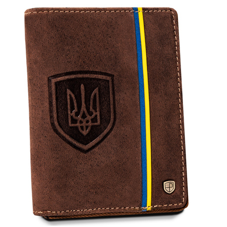 Portfel męski skórzany Peterson PTN 340-P-UP UA