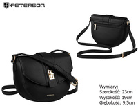 Torebka damska PU PTN 1379 Black