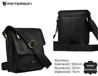 Torba skórzana PTN PTE-NDM Black