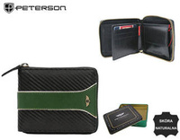 Portfel sk. PTN 1564 MOTO2 BLACK CARBON+GREEN